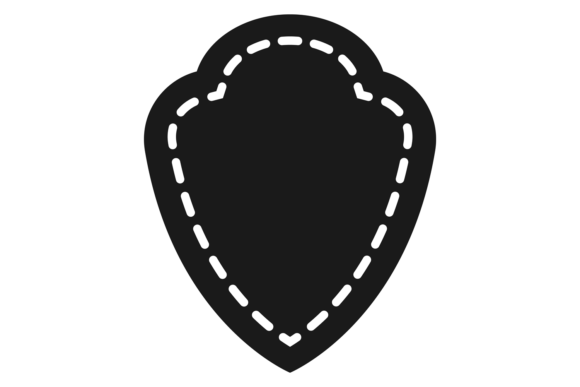 Black Label Template. Decorative Blank P: A Premium Font for Bold Designers