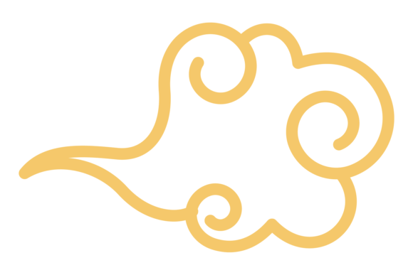 Cloud Decorative Element: Golden Line Ch and Its Impact on Design