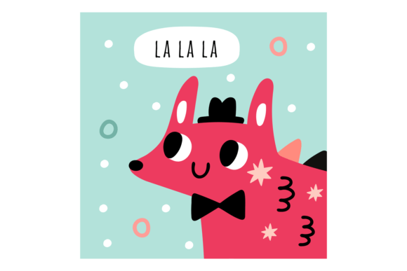 Cute Fox Square Card: A Unique Blend of Humor and Decorative Design for Modern Spaces