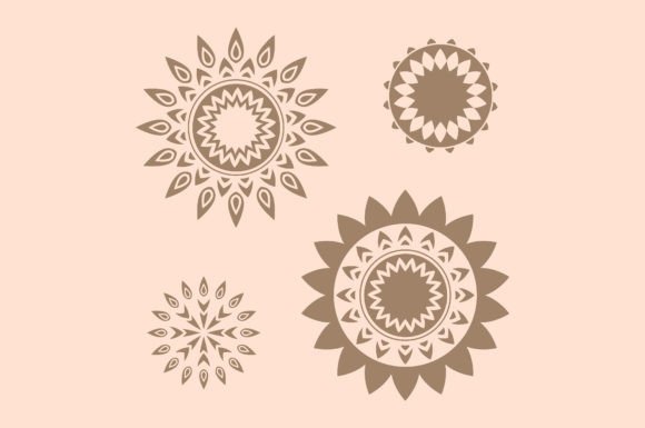 Decorative Designs Collection Vector Art
