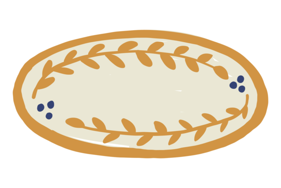 Decorative Rustic Round Ceramic Platter: A Timeless Addition to Your Table
