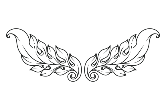Decorative Victorian Divider: Filigree O
