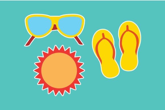 Exploring the Versatility of Summer Icon Decorative Graphics
