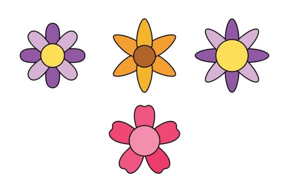 Flower Outline Decorative: Enhancing Design with Style and Simplicity