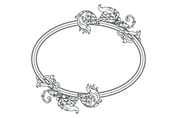 How to Use and Appreciate the Elegant Vintage Oval Border in Design