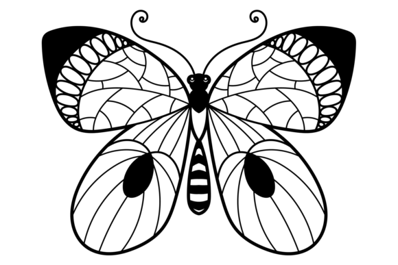 Ornate Butterfly with Decorative Pattern: A Creative Powerhouse