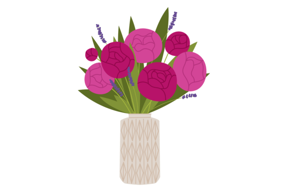 Pink Peony in Ceramic Vase. Decorative B: A Timeless Addition to Modern Interiors