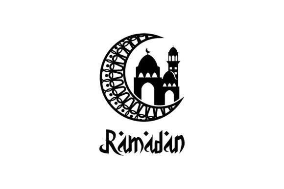 Ramadan Kareem Decorative Moon Design: A Versatile Visual Element for Celebrations
