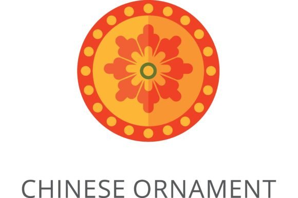 Round Decorative Element Chinese Decorat: A Symbol of Elegance and Cultural Significance