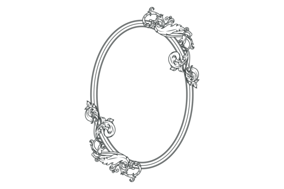 Round Filigree Frame: A Timeless Decorative Element for Modern Design