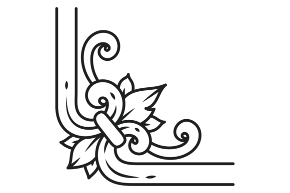 Victorian Ornate Corner: Enhancing Elegance with Decorative Fili and Filigree