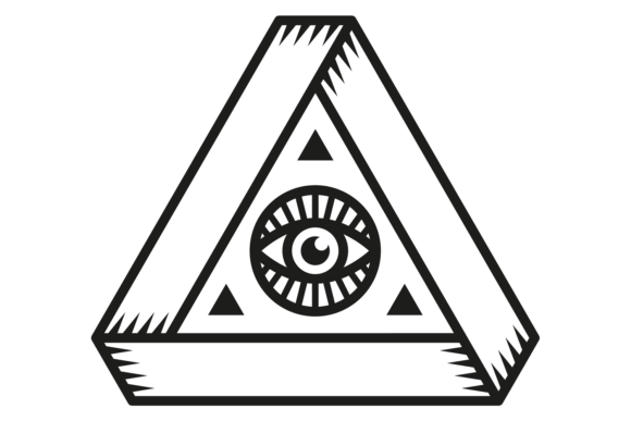 Vintage Badge with Eye Sign Decorative: A Timeless Design Element for Modern Creations