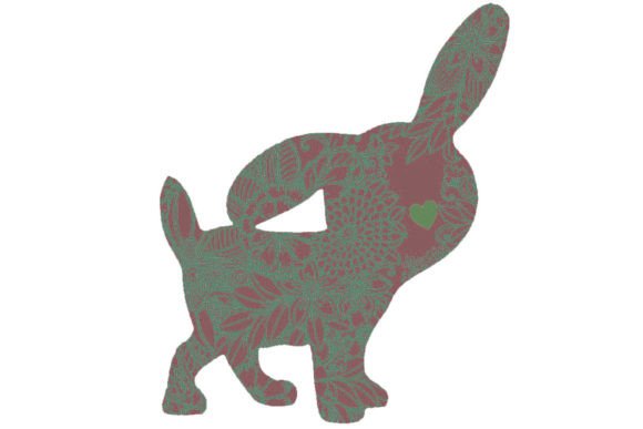 Vintage Decorative Bunny Stickers Set: A Creative Asset for Modern Designers