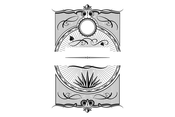 Vintage Label Template: The Timeless Charm of Decorative Engraving